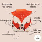 Mini mochila - El zorro