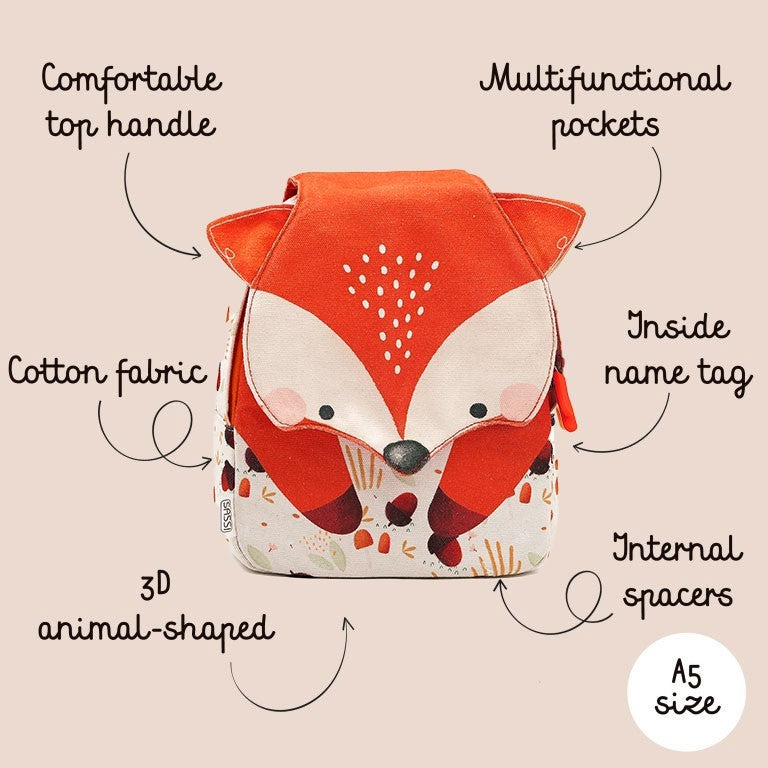 Mini mochila - El zorro