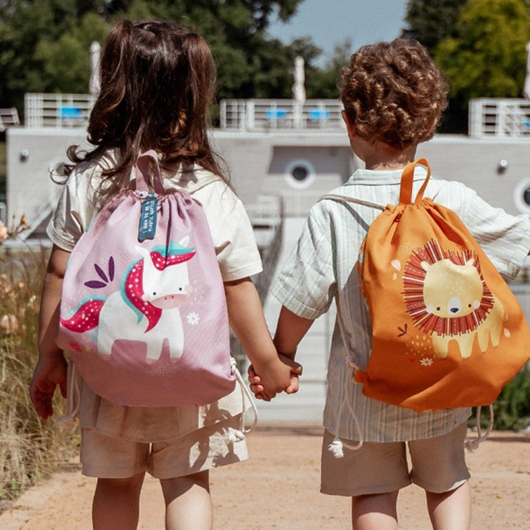Bolsa de piscina (con cordones) - Unicornio