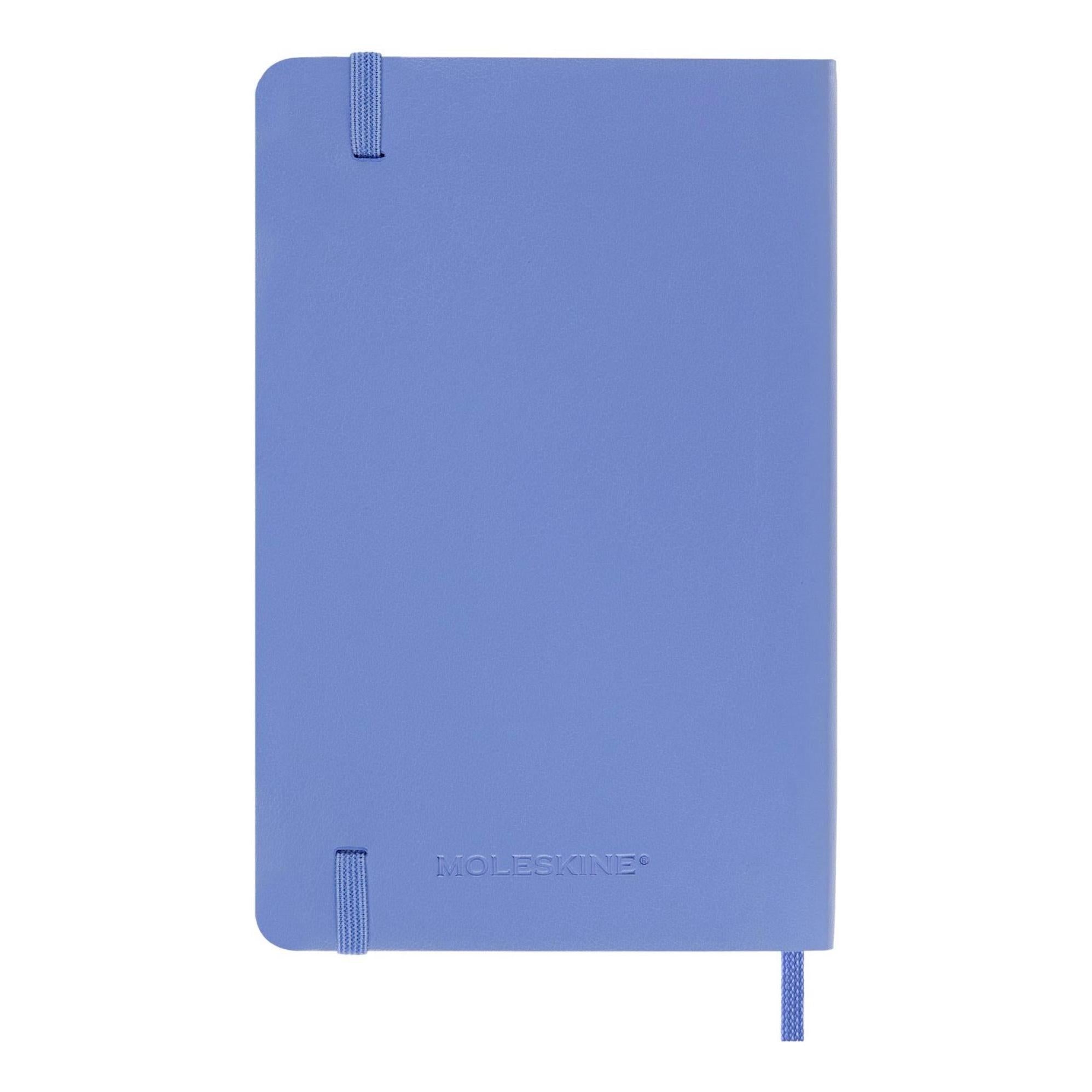 Carnets Classiques - Pu - Polyuréthane - Hortensia Bleu