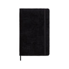 Cuaderno Textil Large 13X21 - Páginas Rayadas - Negro