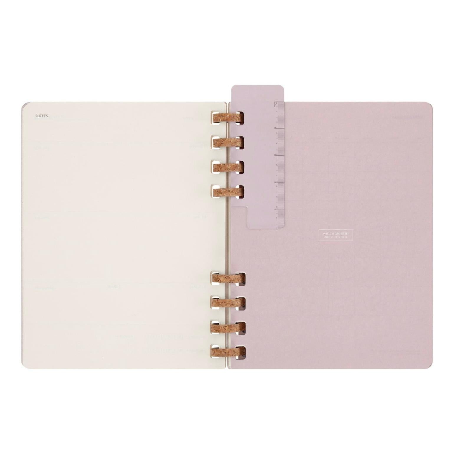 Undated Diary - PP - Polypropylene - Grape
