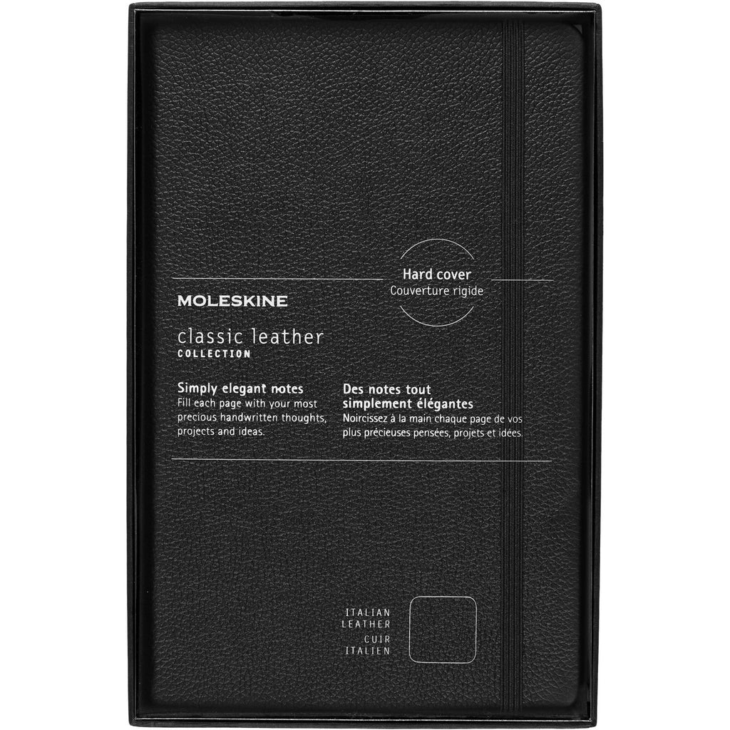 Cuaderno Textil Large 13X21 - Páginas Rayadas - Negro