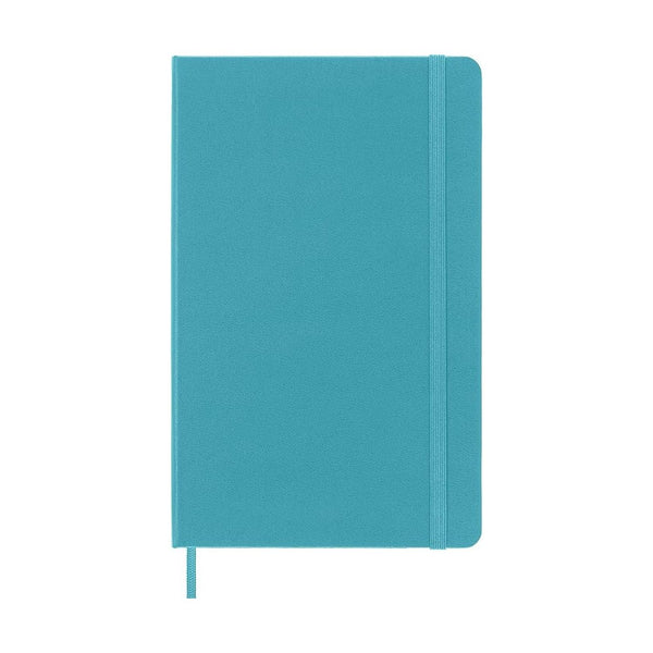 Cuaderno clásico grande 13x21 - Páginas punteadas - Azul arrecife