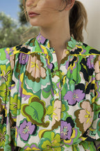 The Andy Maxi Flower Katia Shirt