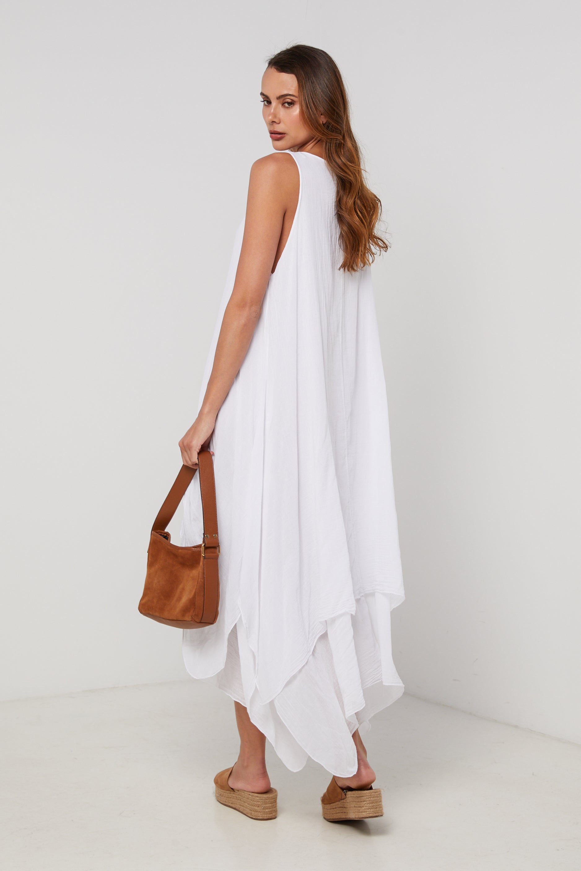 Robe - Blanc - Femme