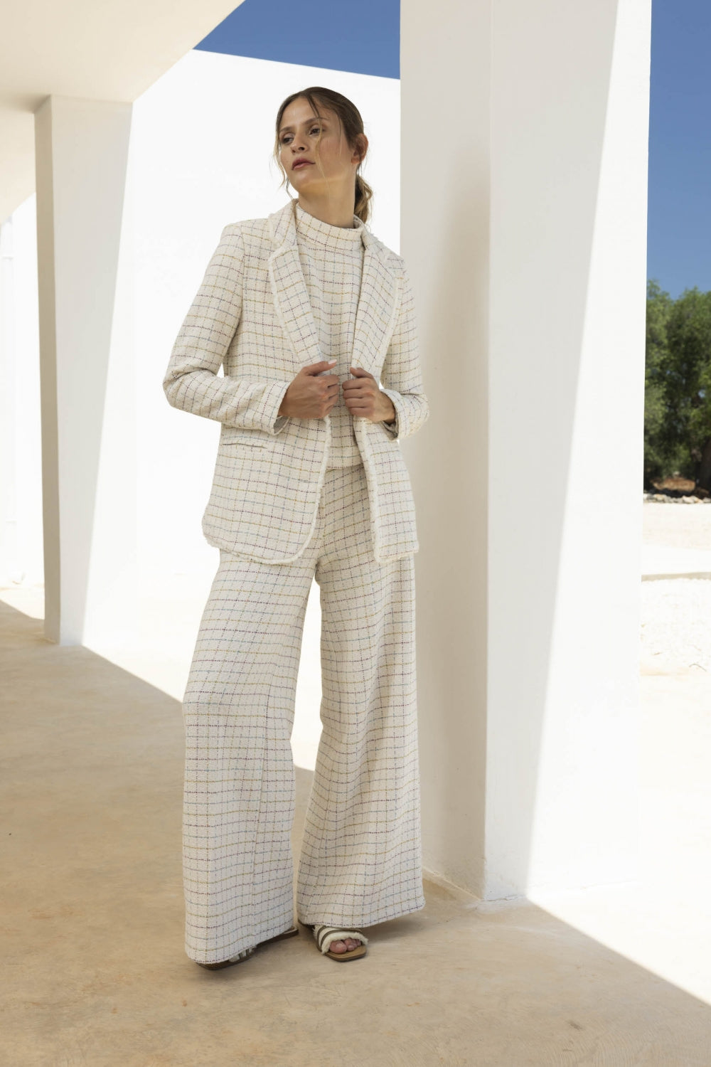The Neil Sirocco White Pants