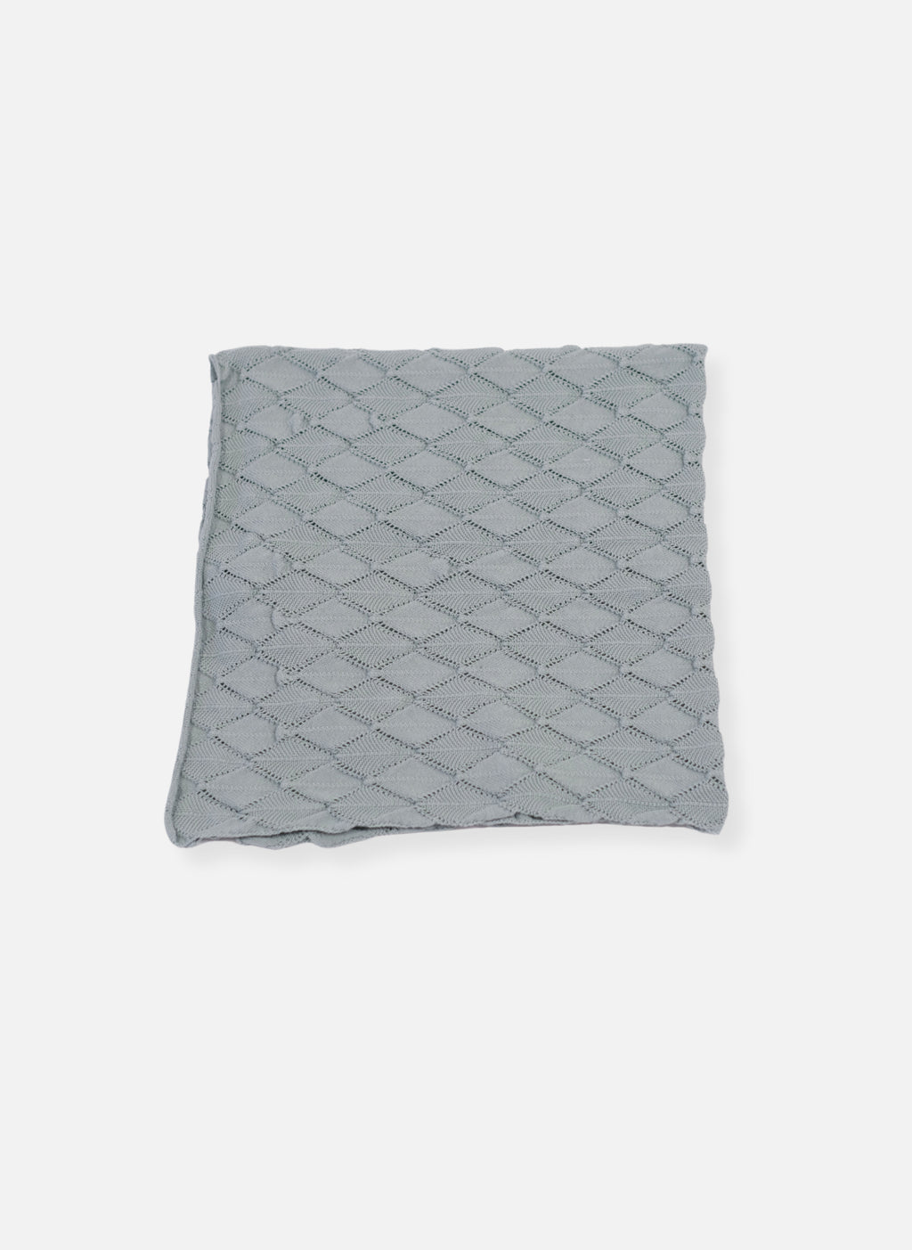 Accessoires Couverture Bébé Plume 100% Coton - Bleu Danube