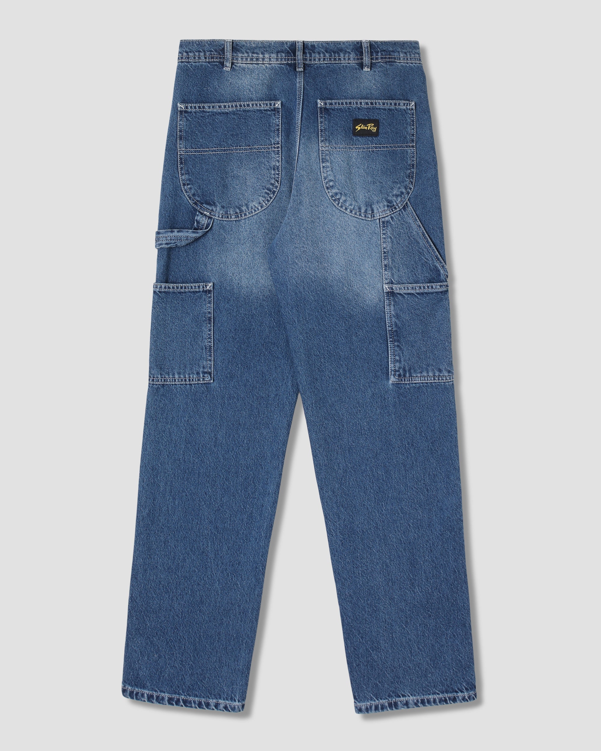 Pantalón Pintor de los 80 - Denim Piedra de los 70
