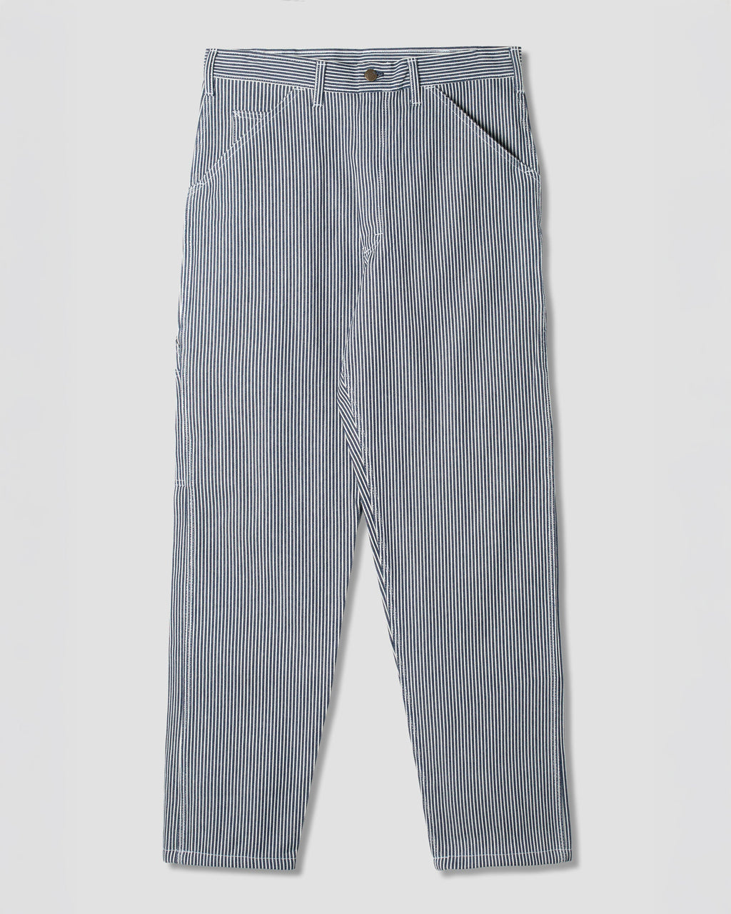 Pantalón de pintor de los años 80 - Rayas de nogal