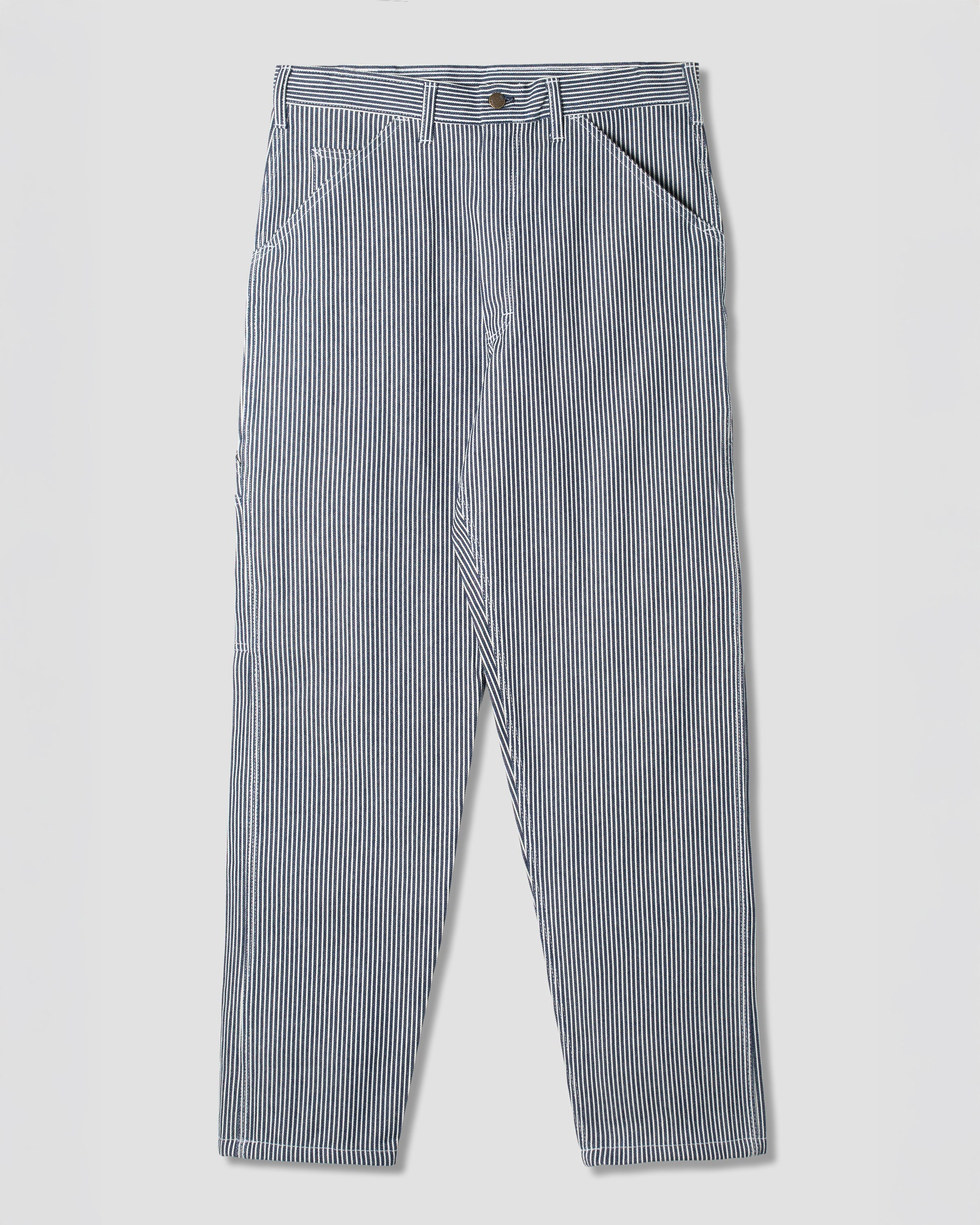 Pantalón de pintor de los años 80 - Rayas de nogal
