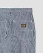 Pantalón de pintor de los años 80 - Rayas de nogal
