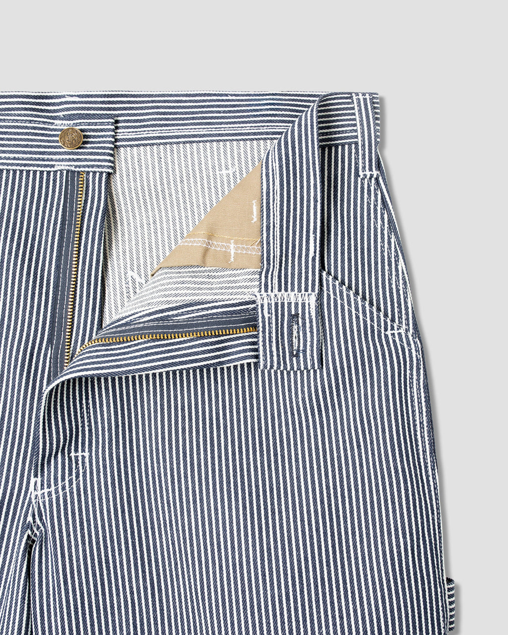 Pantalones cortos de pintor de los años 80 - Hickory Stripe
