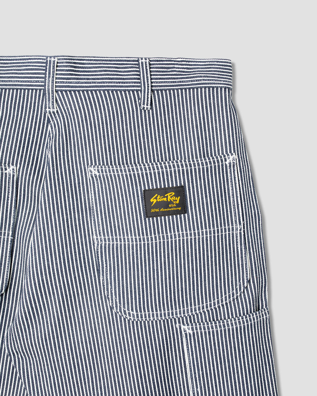 Pantalones cortos de pintor de los años 80 - Hickory Stripe