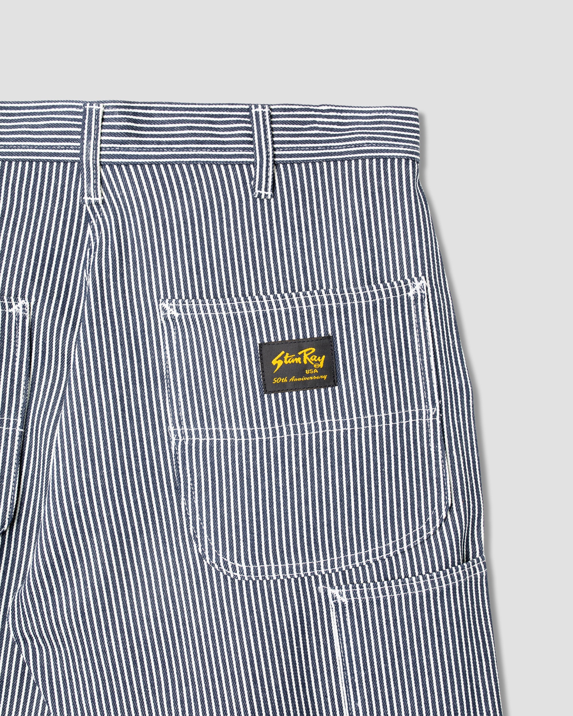 Pantalones cortos de pintor de los años 80 - Hickory Stripe