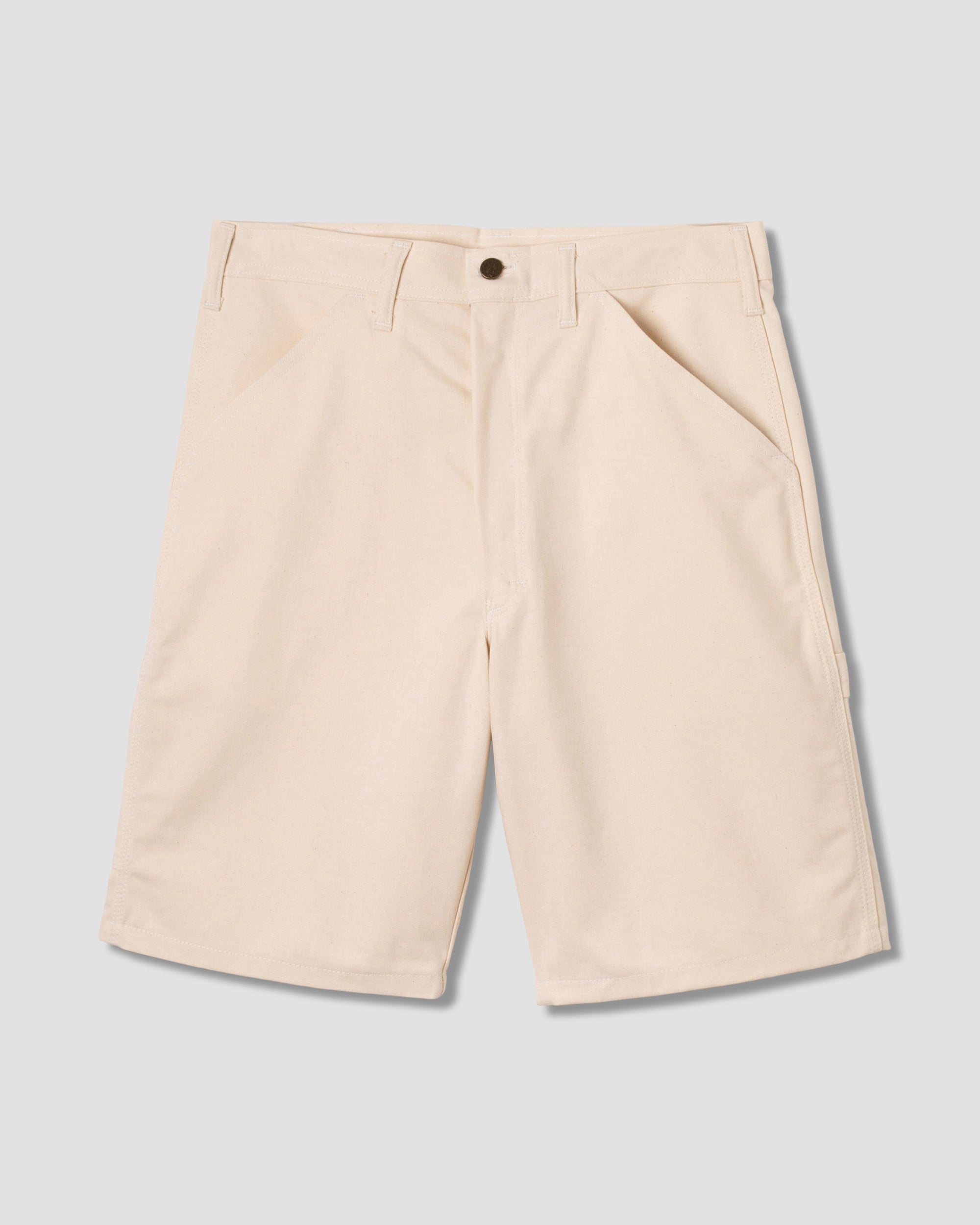 80S Painter Shorts - Natural Drill