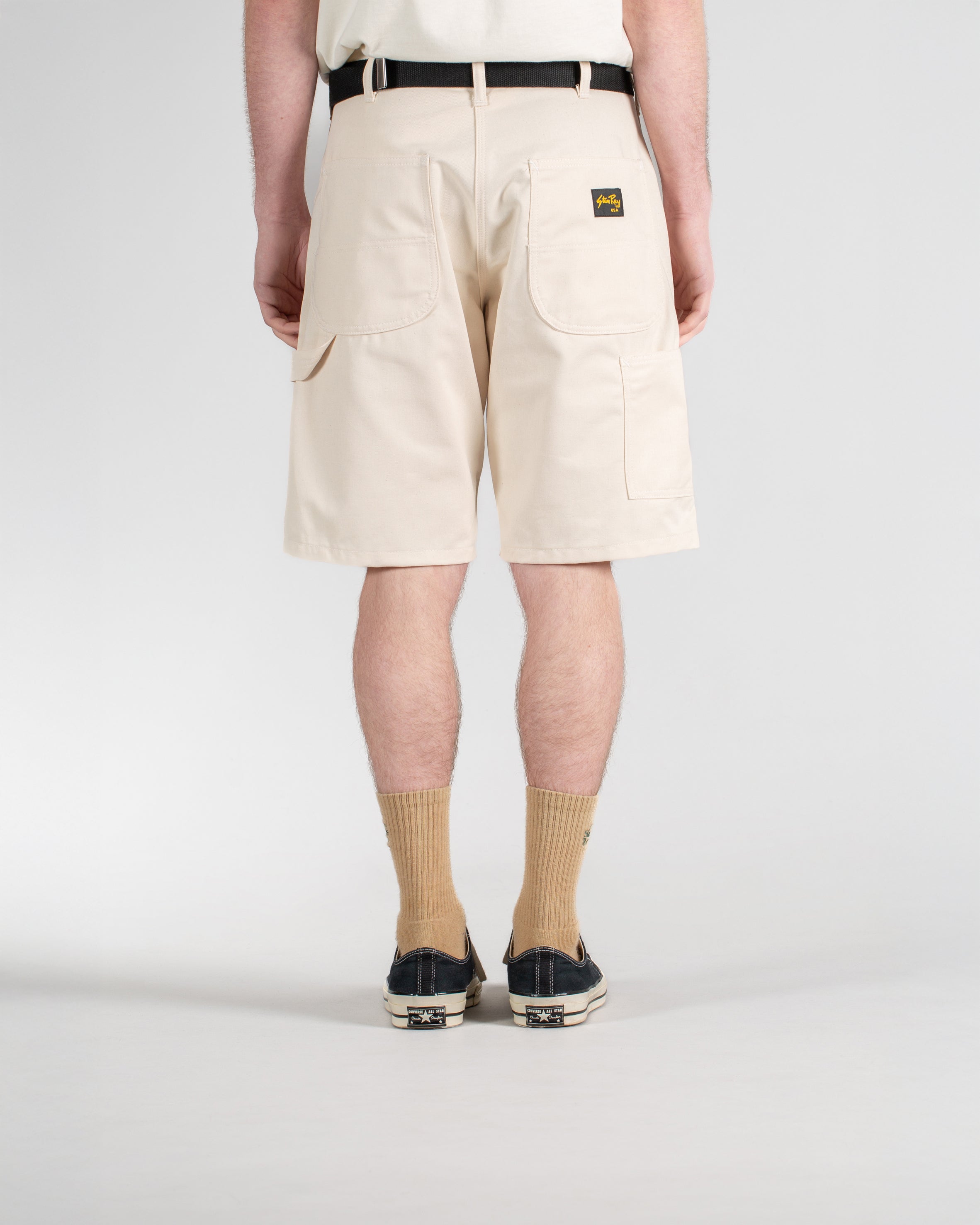 80S Painter Shorts - Natural Drill