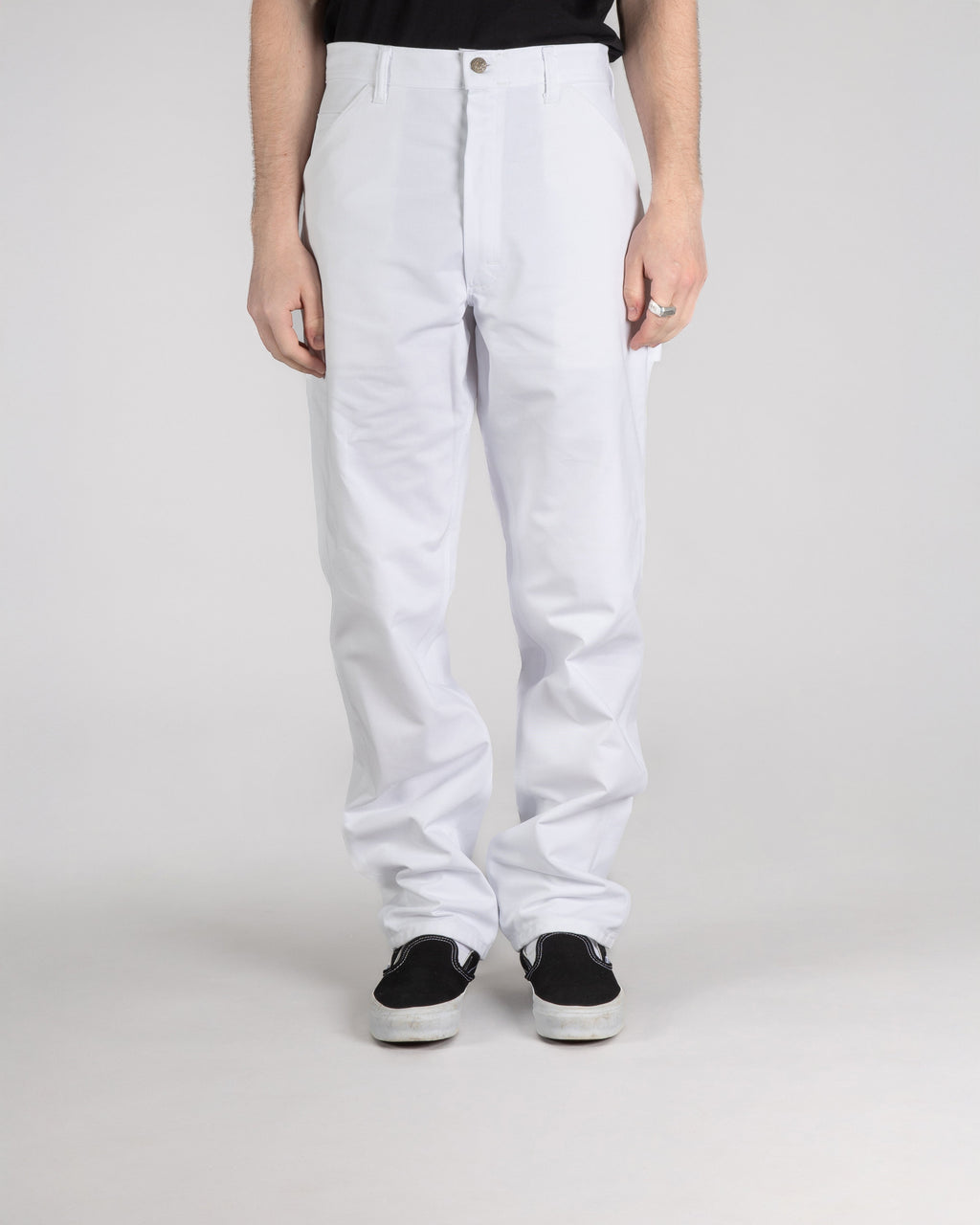 80S Painter Pant - White Pfd