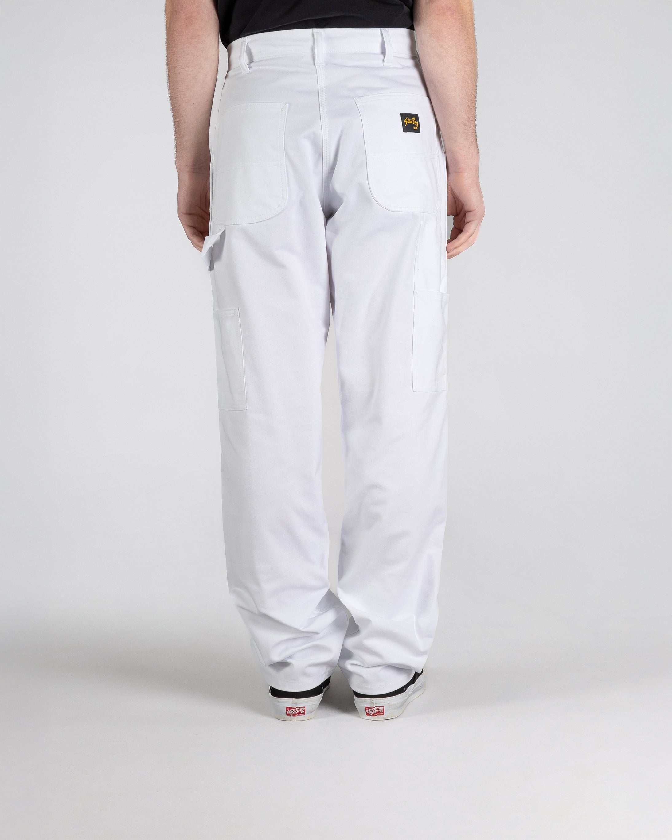 80S Painter Pant - White Pfd
