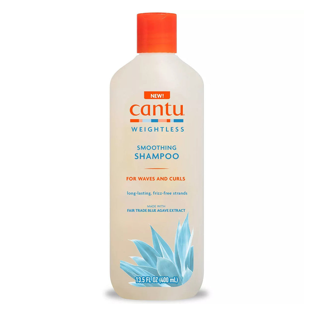 Cantu Weightless Smoothing Shampoo for Waves and Curls 13.5Oz (400ml)