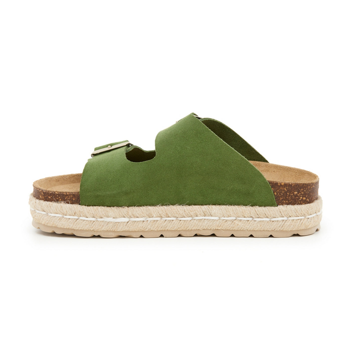 Sandalias verdes - Mujer