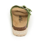 Sandalias verdes - Mujer