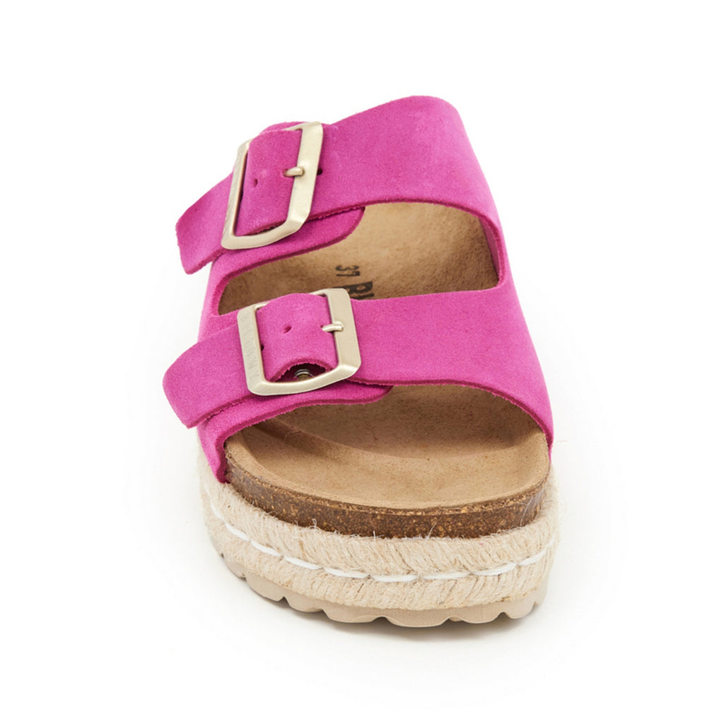 Sandalias fucsia - Mujer