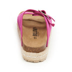 Sandalias fucsia - Mujer