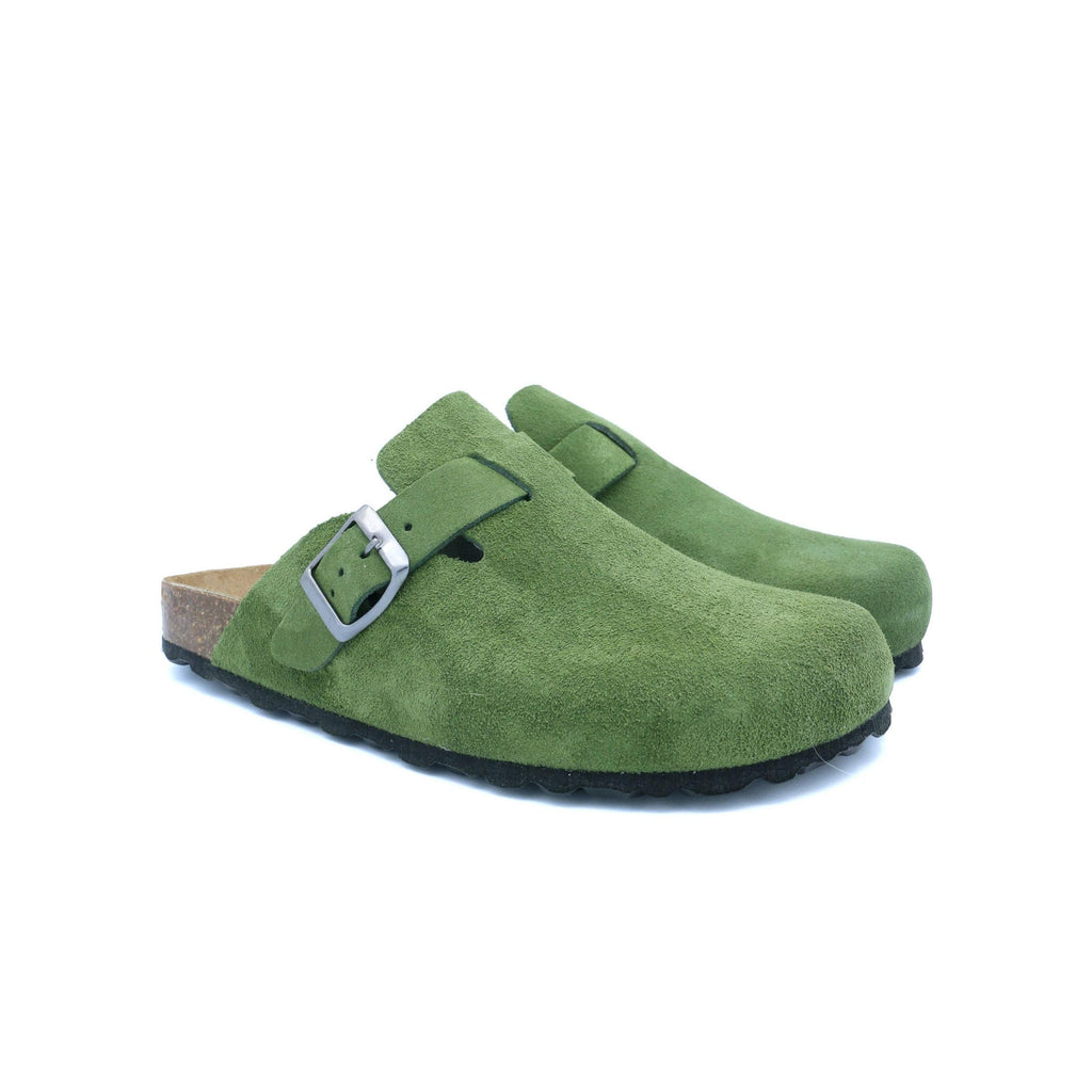 Zuecos Verde - Mujer