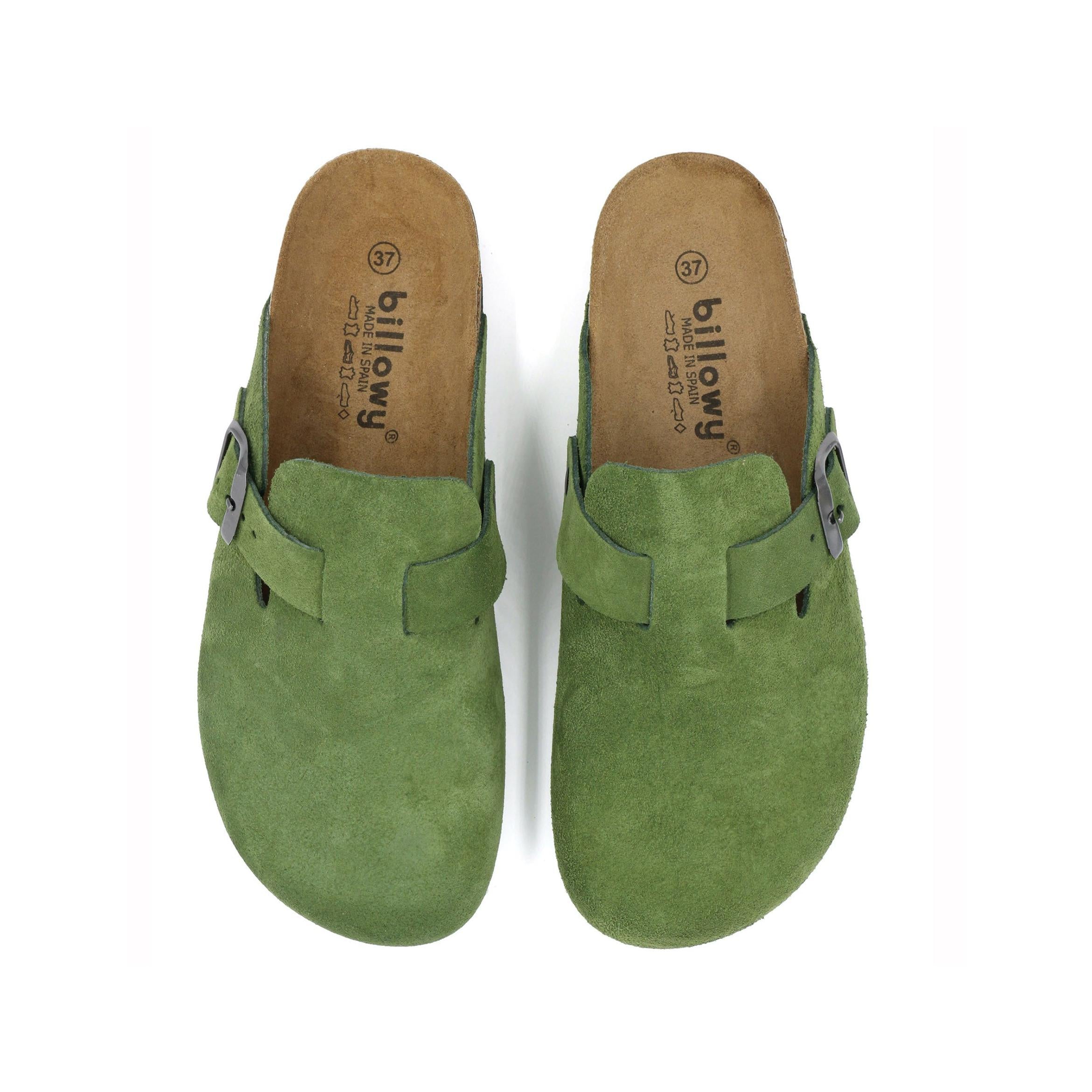 Zuecos Verde - Mujer