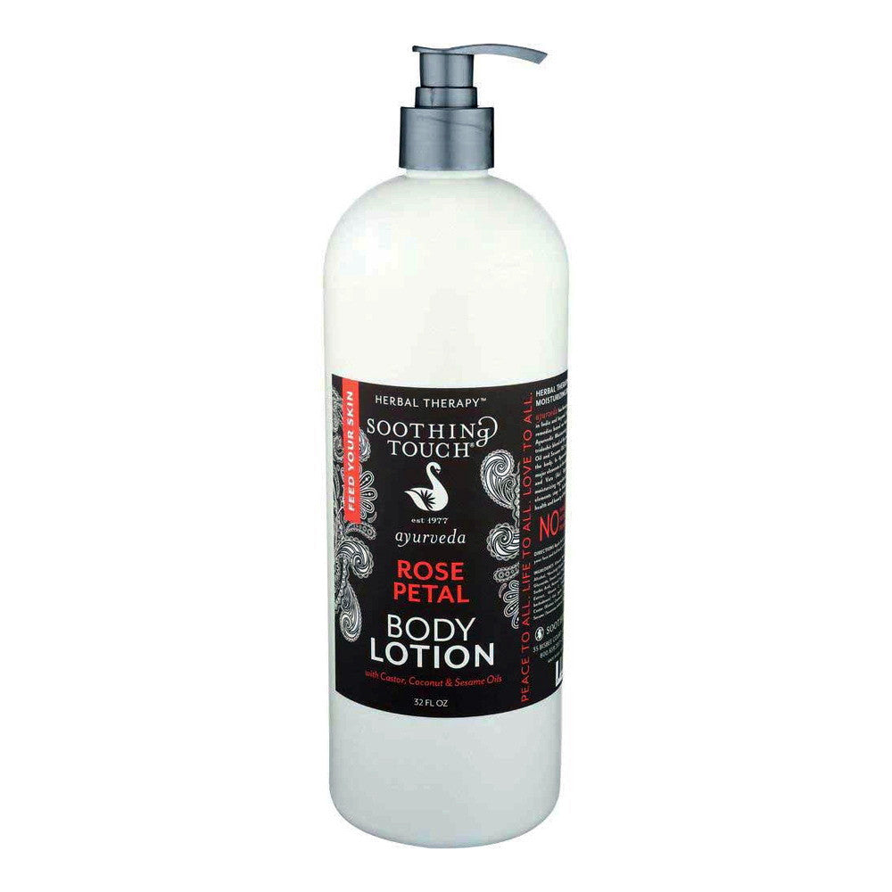 Soothing Touch Body Lotion, Rose Petal, 32 Oz