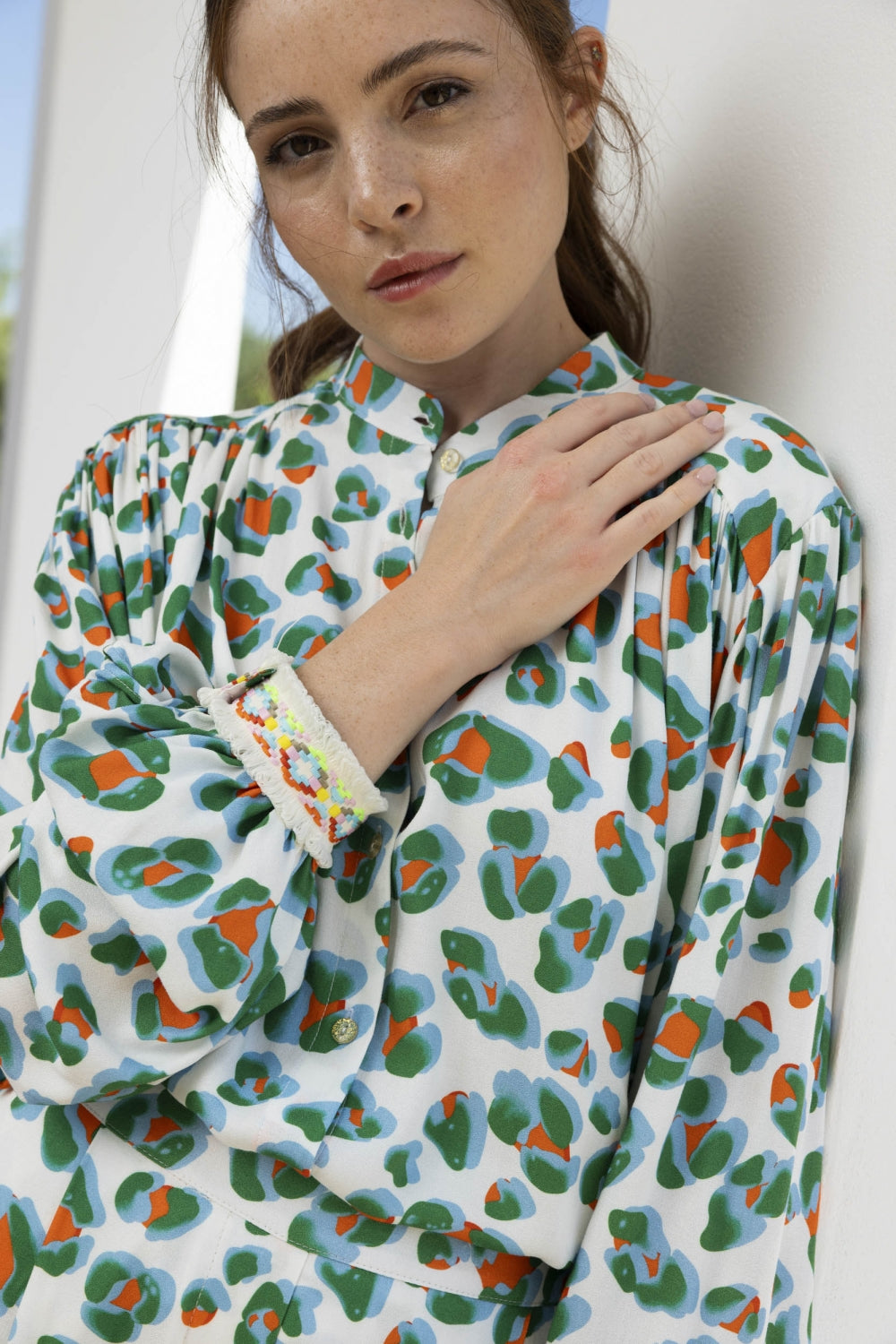 La blusa Ornella Léo Fluo