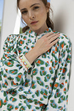 La blusa Ornella Léo Fluo