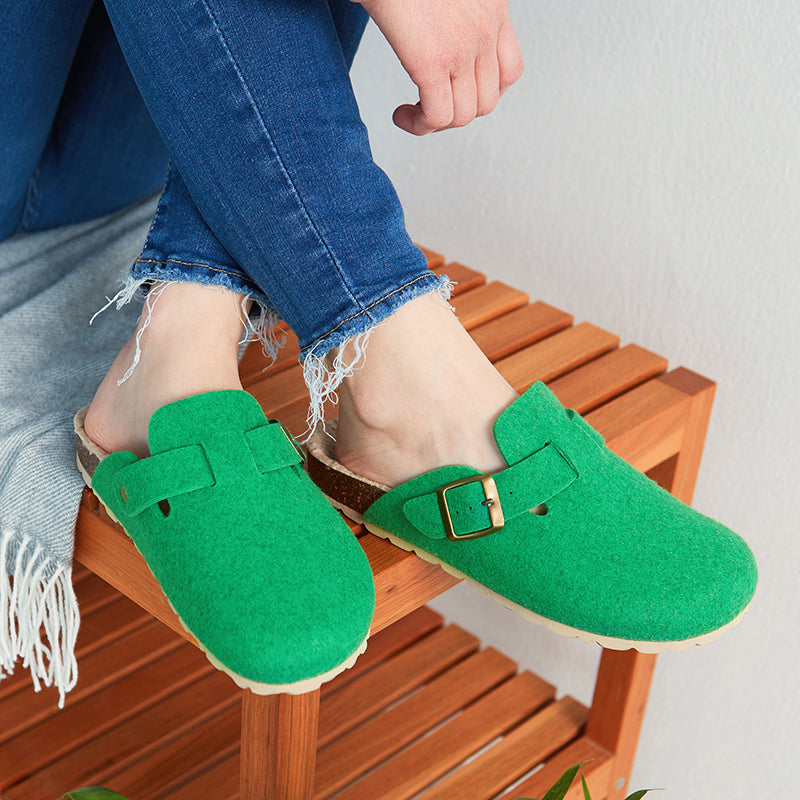 Green Clogs - Women