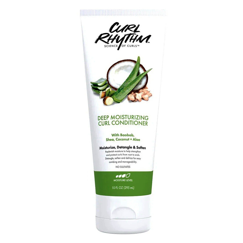 Curl Rhythm Moisturizes Hair Detangles Strands Deep Moisturizing Curl Conditioner 10Oz (295ml)