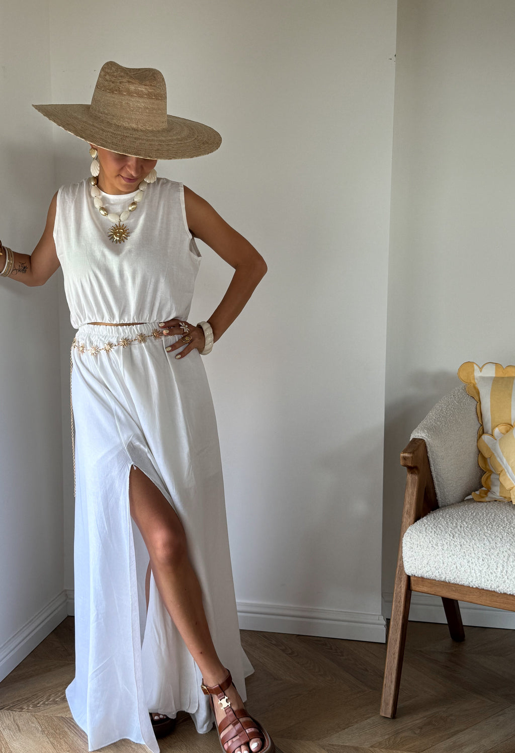 Ensemble Sorrenza Blanc