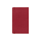 Carnet Ligné (Ruled Notebook) - Large - Couverture En Cuir - Rouge