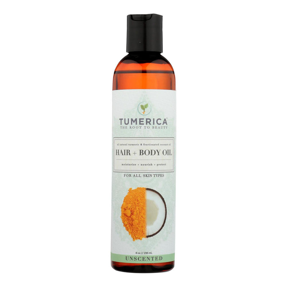 Tumerica Hair And Body Oil, Coconut And Turmeric, 8 Oz