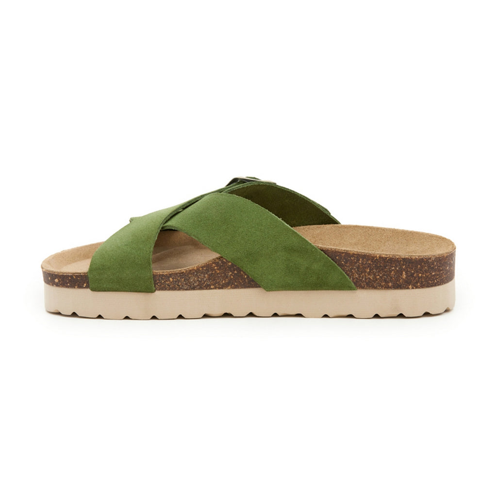Sandalias verdes - Mujer