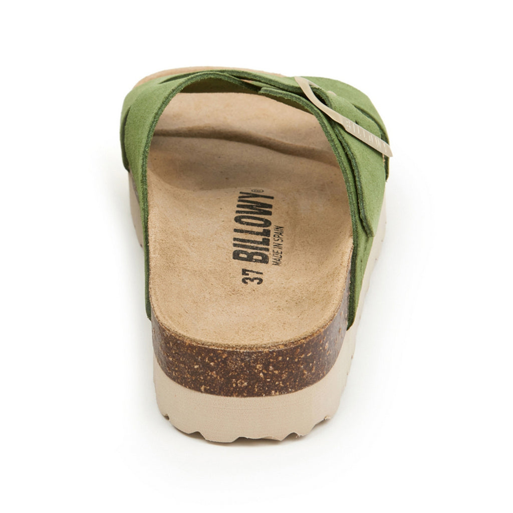 Sandalias verdes - Mujer