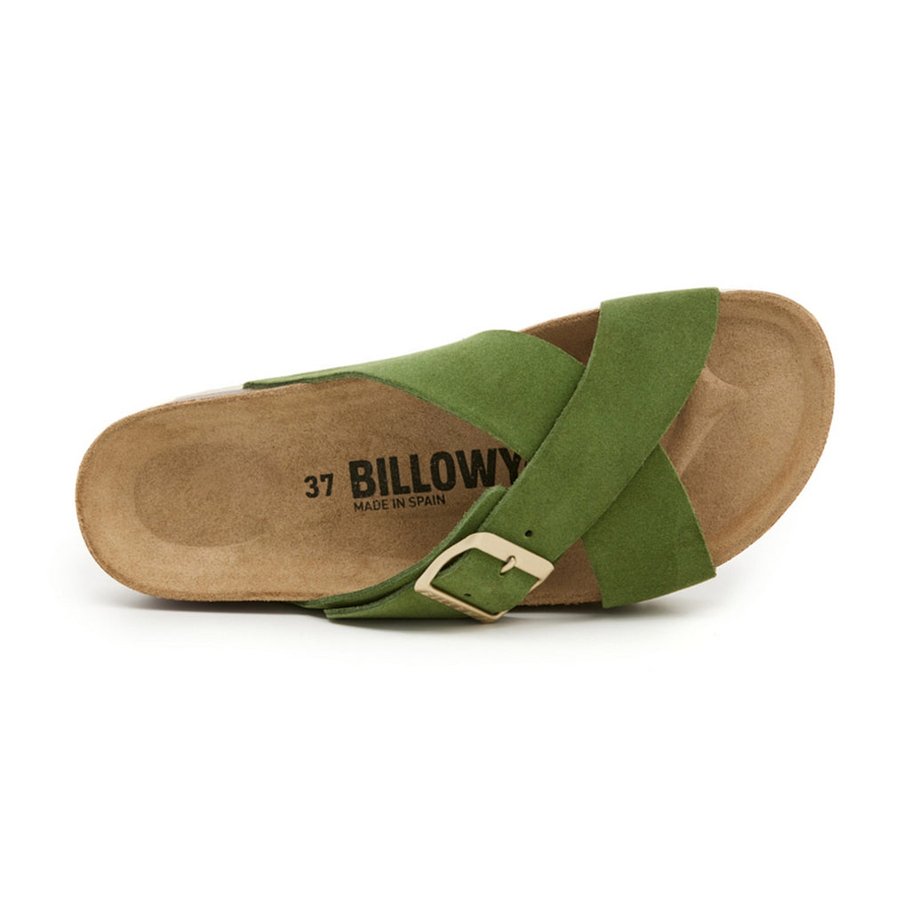 Sandalias verdes - Mujer