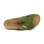 Sandalias verdes - Mujer