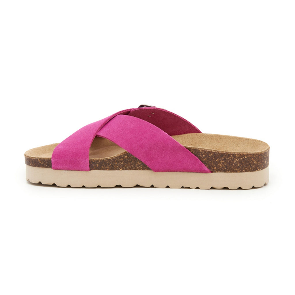 Sandalias Fuxia - Mujer
