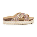 Sandalias Doradas - Mujer