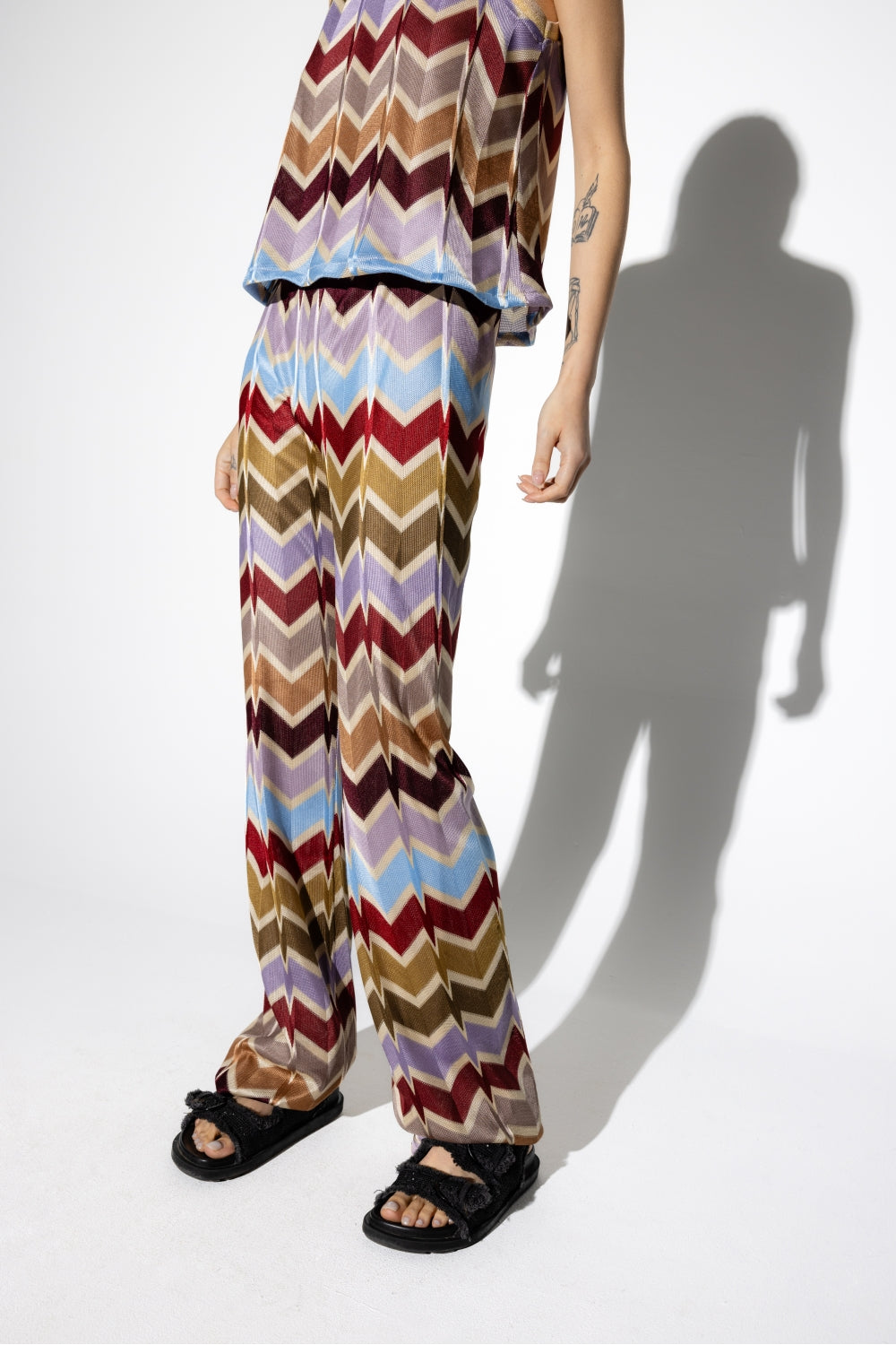 The Edwin Zigzag Blue Pants