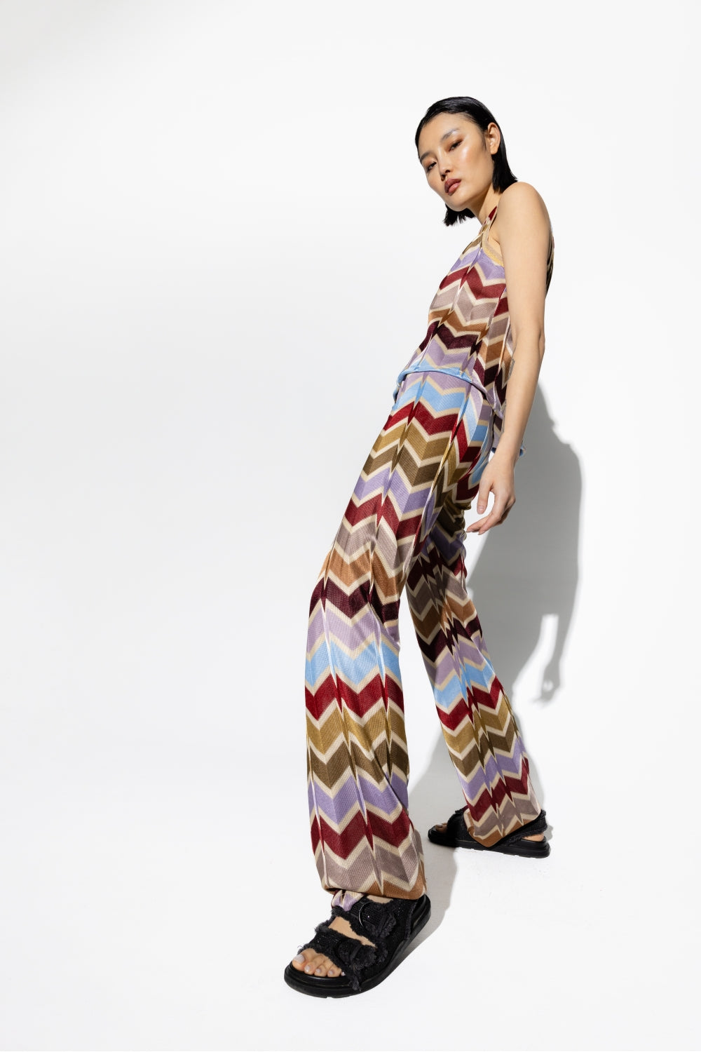 The Edwin Zigzag Blue Pants