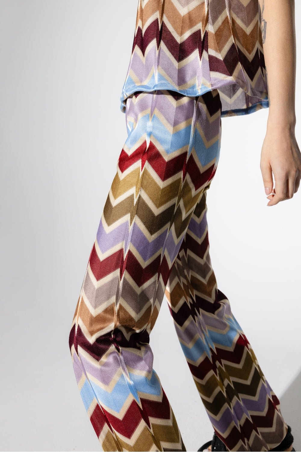 The Edwin Zigzag Blue Pants