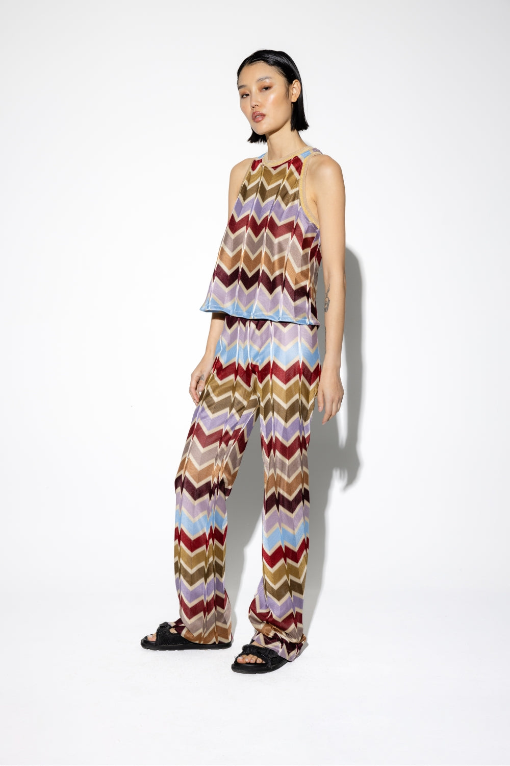 The Edwin Zigzag Blue Pants