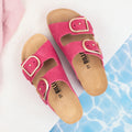 Sandales Fuchsia - Femme