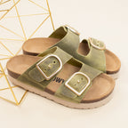 Sandales Vert - Femme